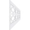 Ekena Millwork 32"H x 94 1/2"W Lakewood PVC Wainscot Paneling Kit WPK32X94LWD - alternate 2